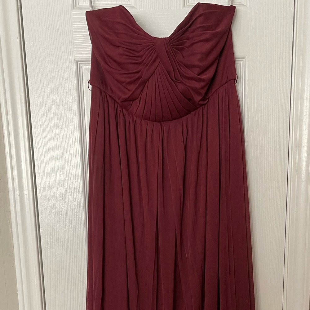 Formal David’s Bridal dress